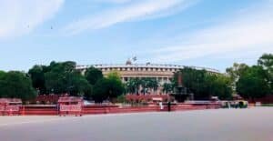 Indian parliament and its Structure in Hindi