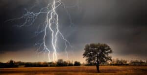 Why does lightning happen?