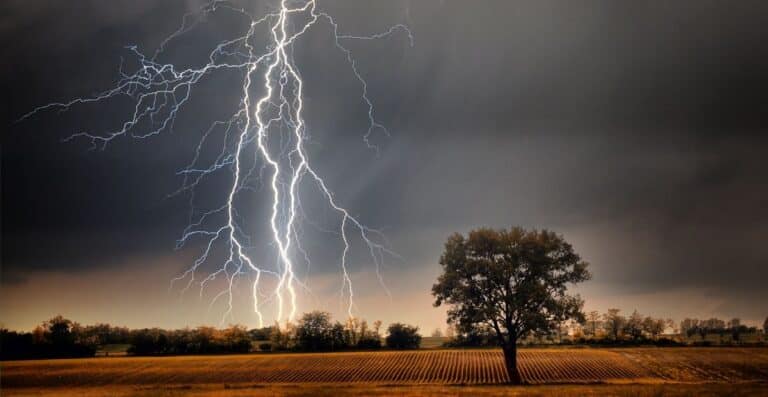 Why does lightning happen?