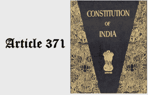 Article 371 of Indian Constitution - in Hindi