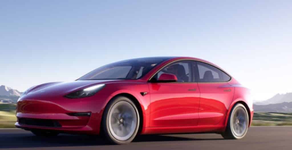 Tesla model  3 in  India 