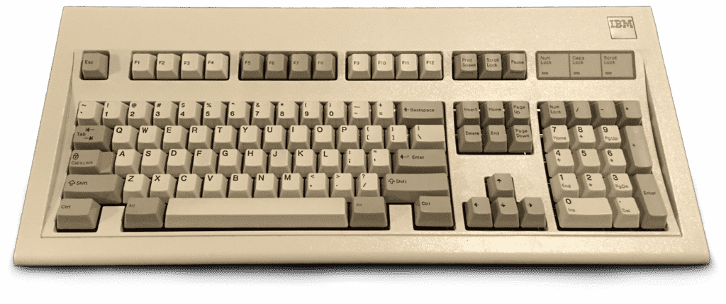 Model M Keyboard in Hindi