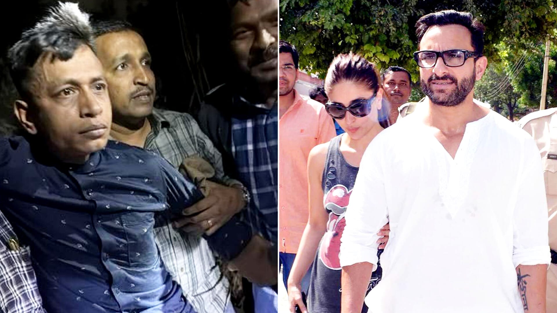 The attacker of Saif Ali Khan caught by police near Mumbai after an extensive 70-hour search."